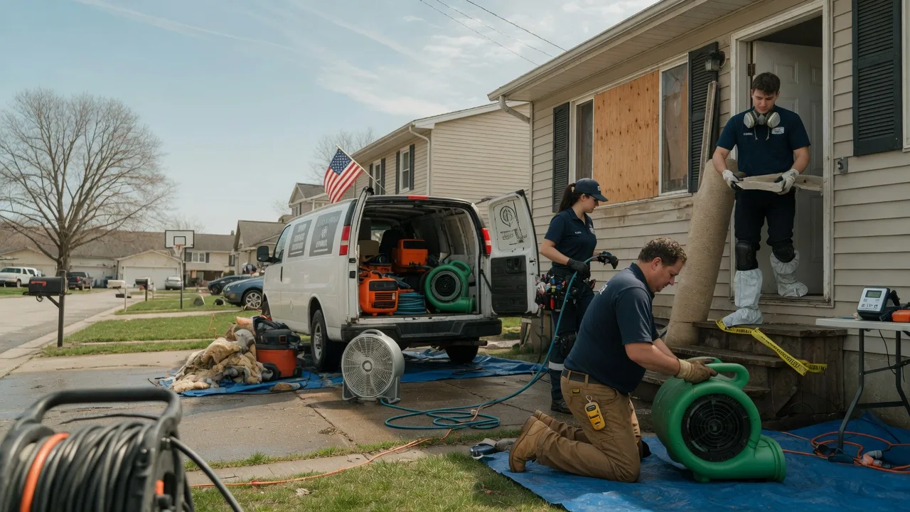 Water Damage Restoration in Lillington, NC near me